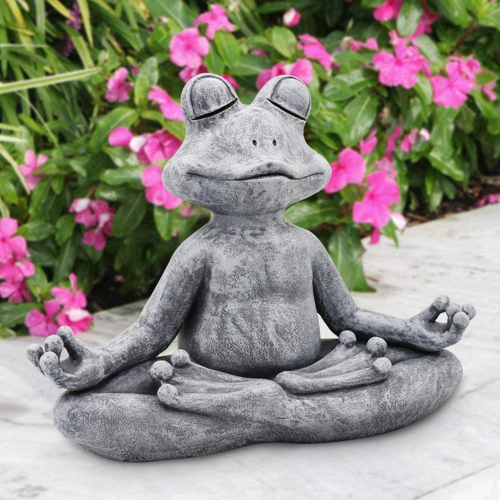 2023 Frog Figurine Resin Zen Y - Home Decor Za 评论和价格