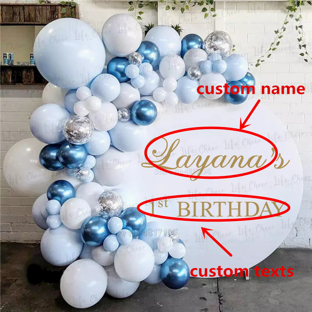 Birthday Party Vinyl Wall Deca - Home Decor Indonesia 评论和价格
