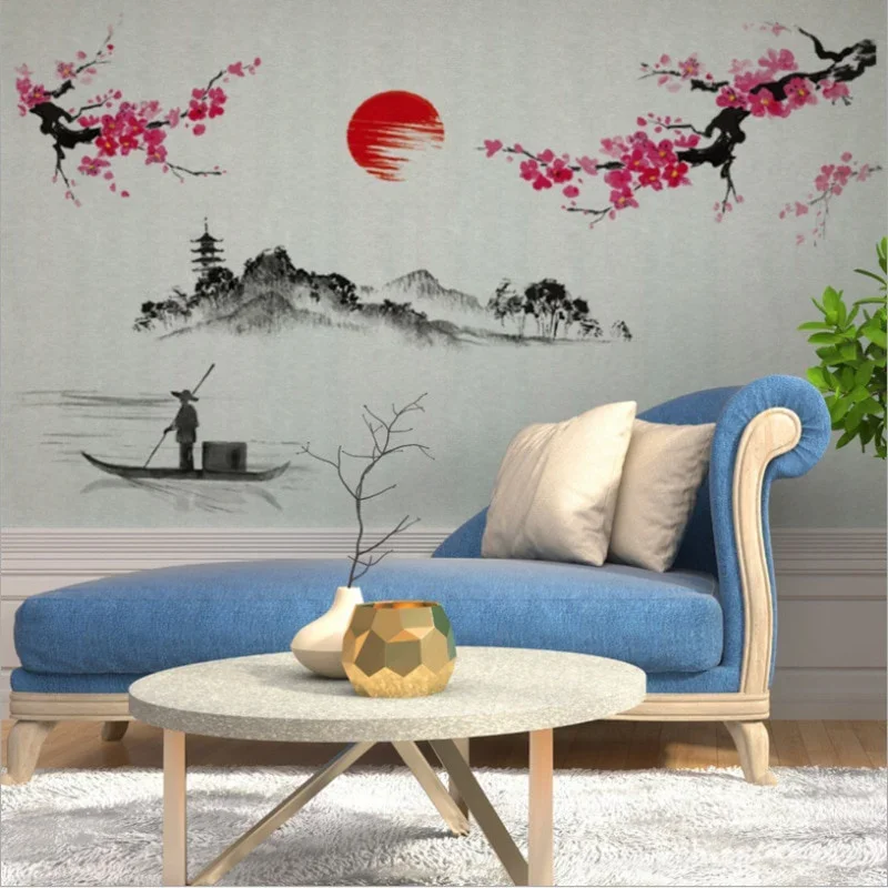Chinese Style Sakura Japanese  - Home Decor Indonesia 评论和价格