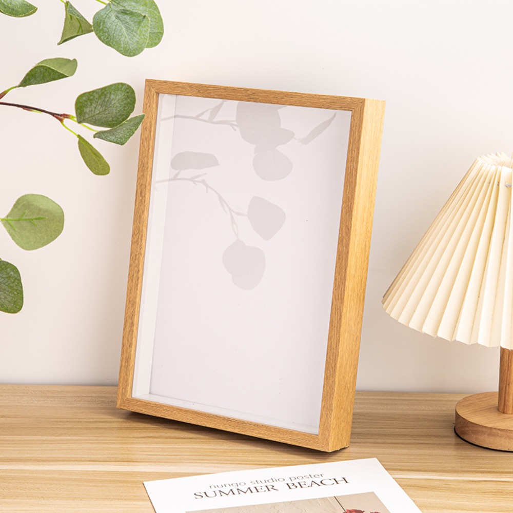 Durable Multi-size Shadow Box  - Bamboo Photo Frame 评论和价格