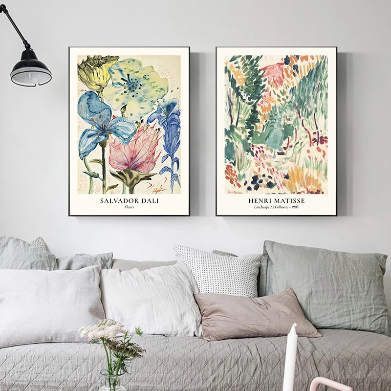 Van Gogh Star Vase Series Wall - Home Decor Za 评论和价格