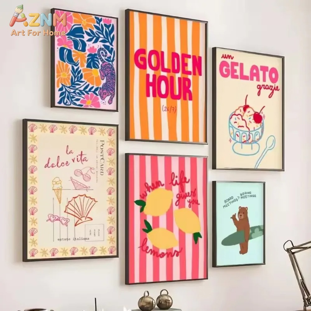AZNM Colorful Summer Lemon Lob - Home Decor Y2K 评论和价格