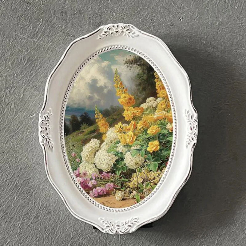 European Style Resin White Ova - Bamboo Photo Frame 评论和价格