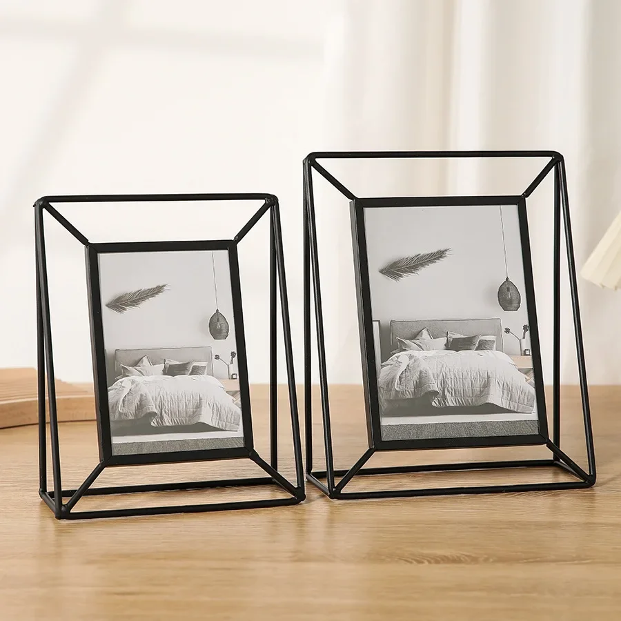 Rectangular Metal Picture Fram - Bamboo Photo Frame 评论和价格