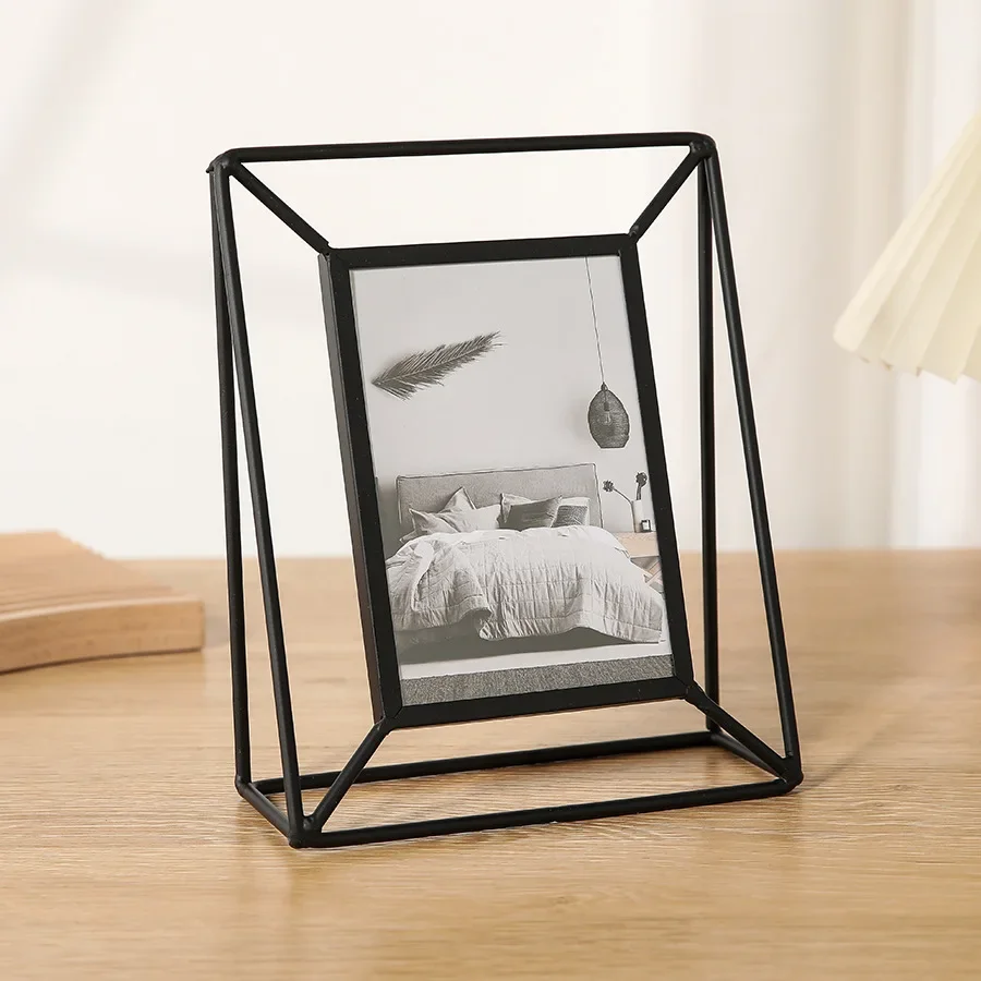 Rectangular Metal Picture Fram - Bamboo Photo Frame 评论和价格