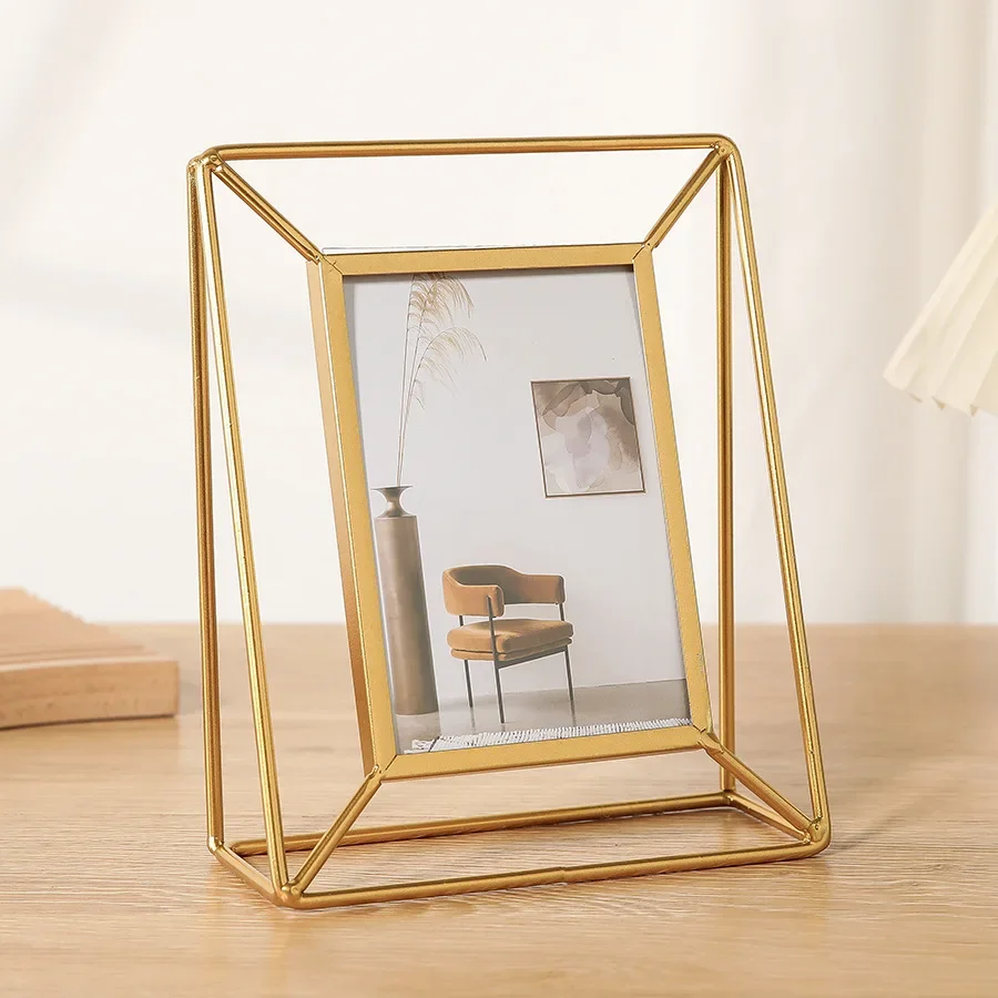 Rectangular Metal Picture Fram - Bamboo Photo Frame 评论和价格