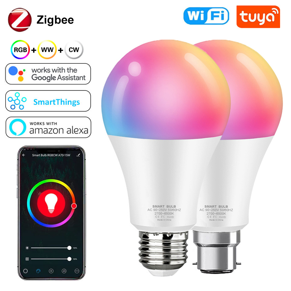 Zigbee Smart LED Light Bulb 15 - Home Decor Free App 评论和价格