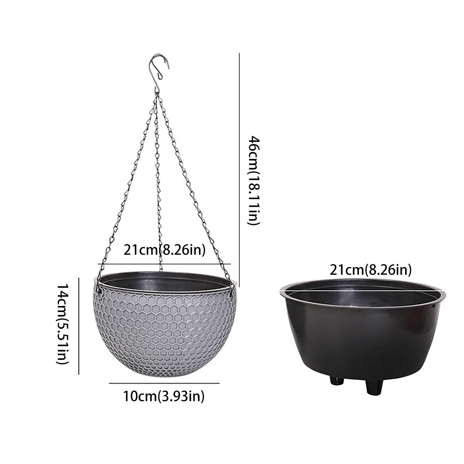 European Style Honeycomb Patte - Rattan Plant Basket 评论和价格
