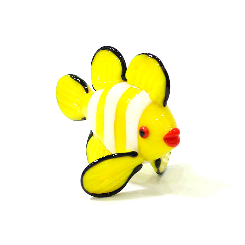 Murano Glass Clown Fish Small  - Home Decor Za 评论和价格